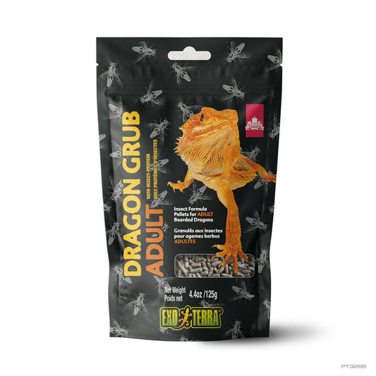 Exo Terra Dragon Grub for Adult Bearded Dragons 4.4 oz