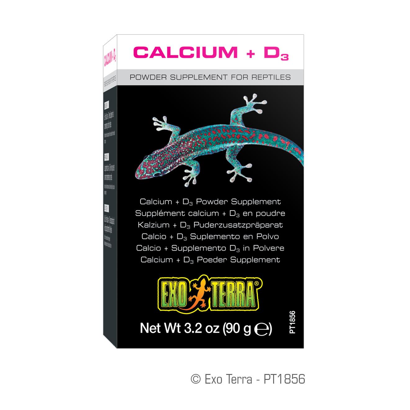 Exo Terra Reptile Calcium + Vit D3 3.2 oz