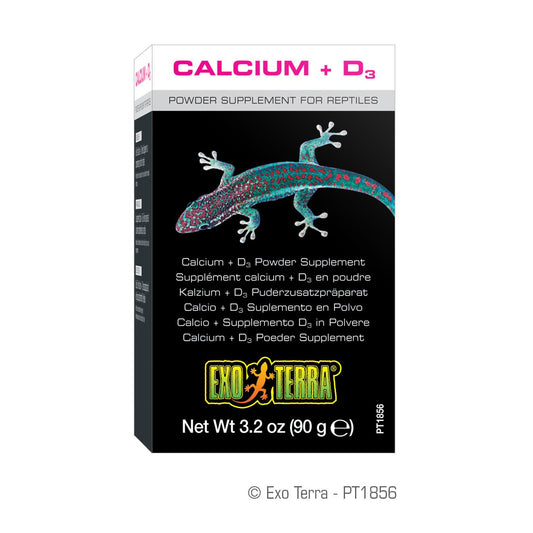 Exo Terra Reptile Calcium + Vit D3 3.2 oz