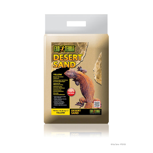 Exo Terra Desert Sand Yellow 10 lb