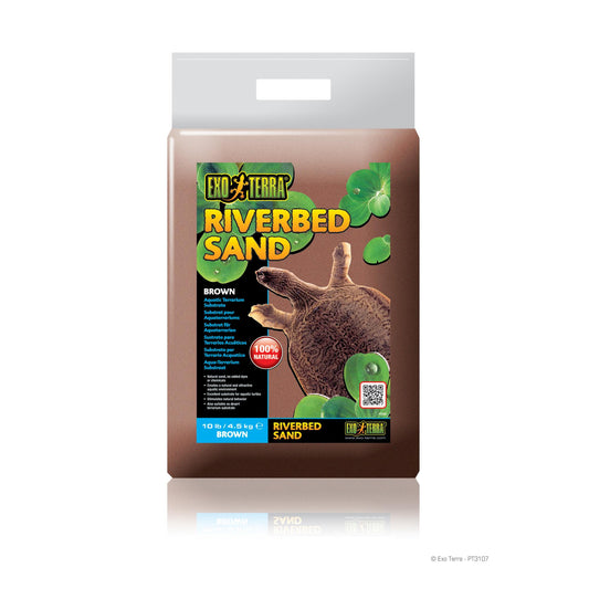 EXO TERRA RIVERBD SND AMBER 10#