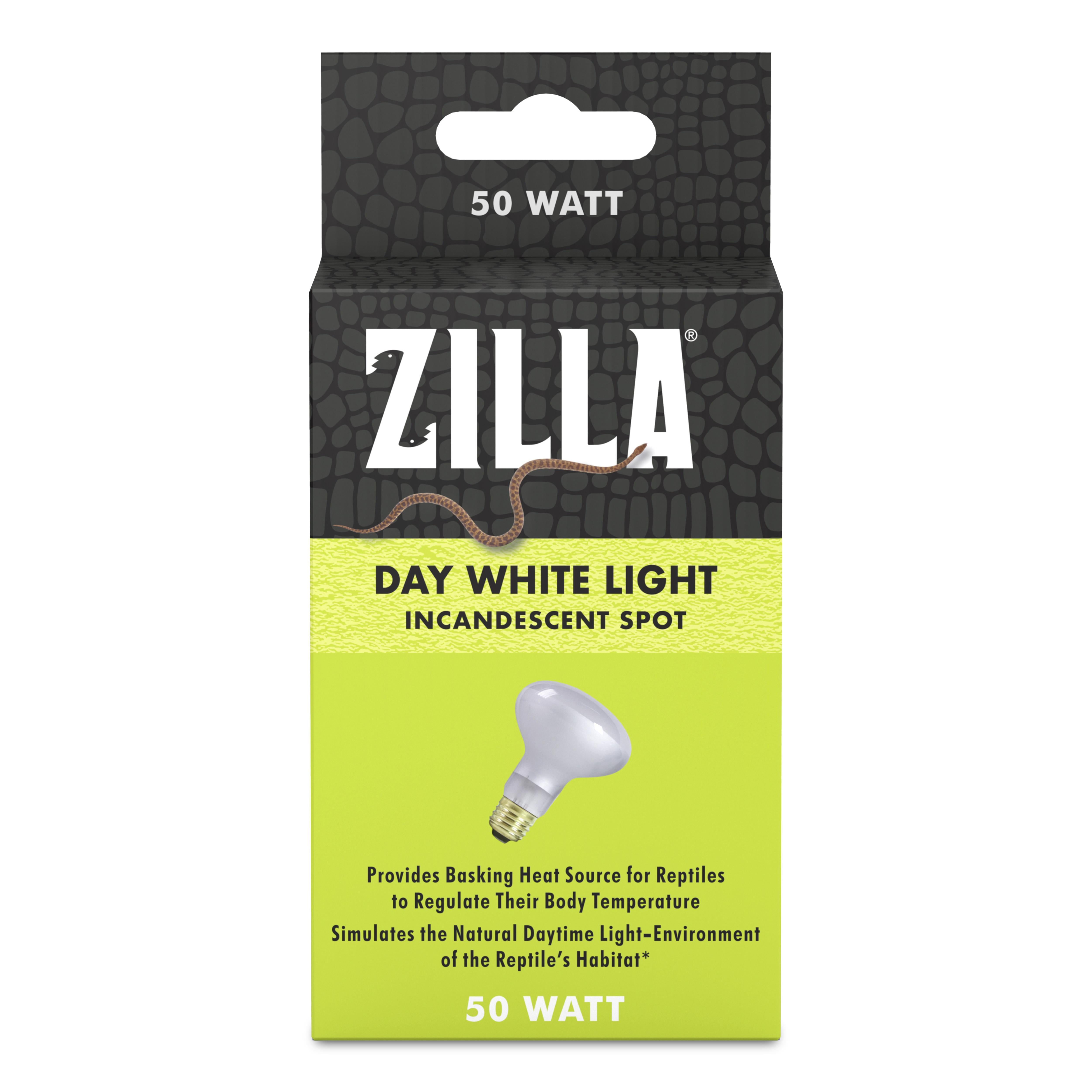 Zilla Day White Spot Bulb Boxed 50 Watt