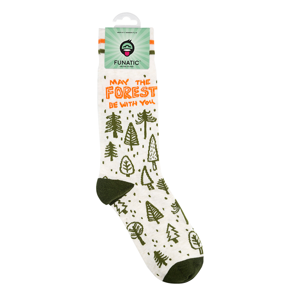 May The Forest Be With You Socks | Unisex | Nature | Funatic