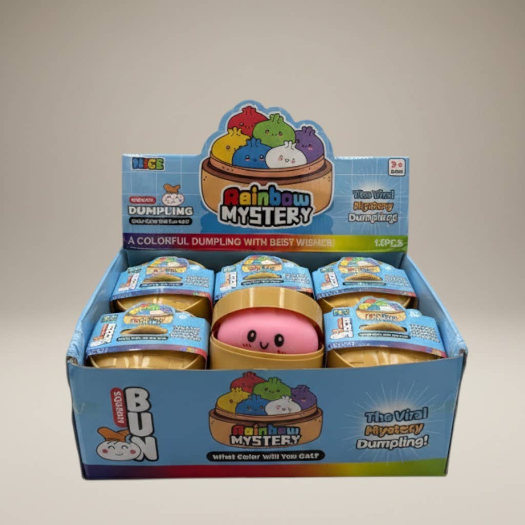 K & S WHOLESALE INC - Rainbow Mystery Dumplings  12ct Case