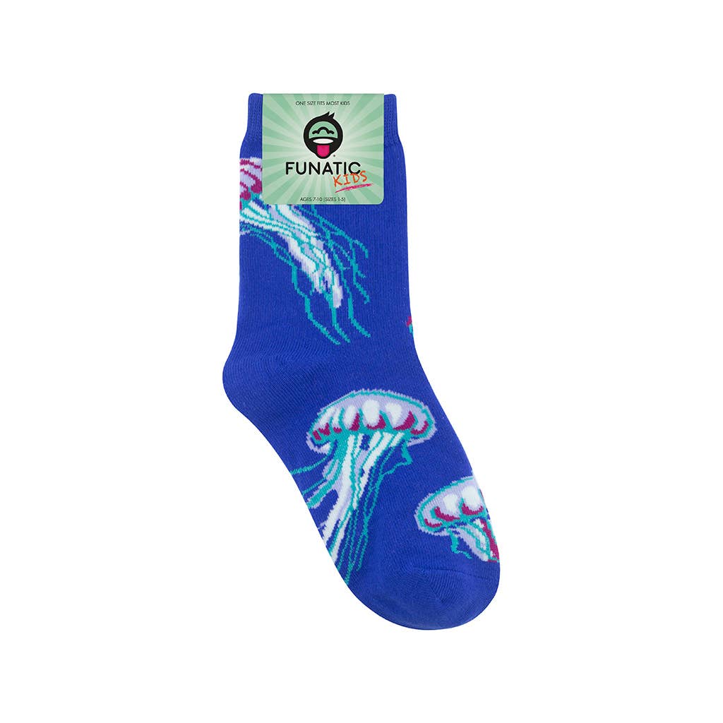 Jellyfish Kid's Socks - | Funatic