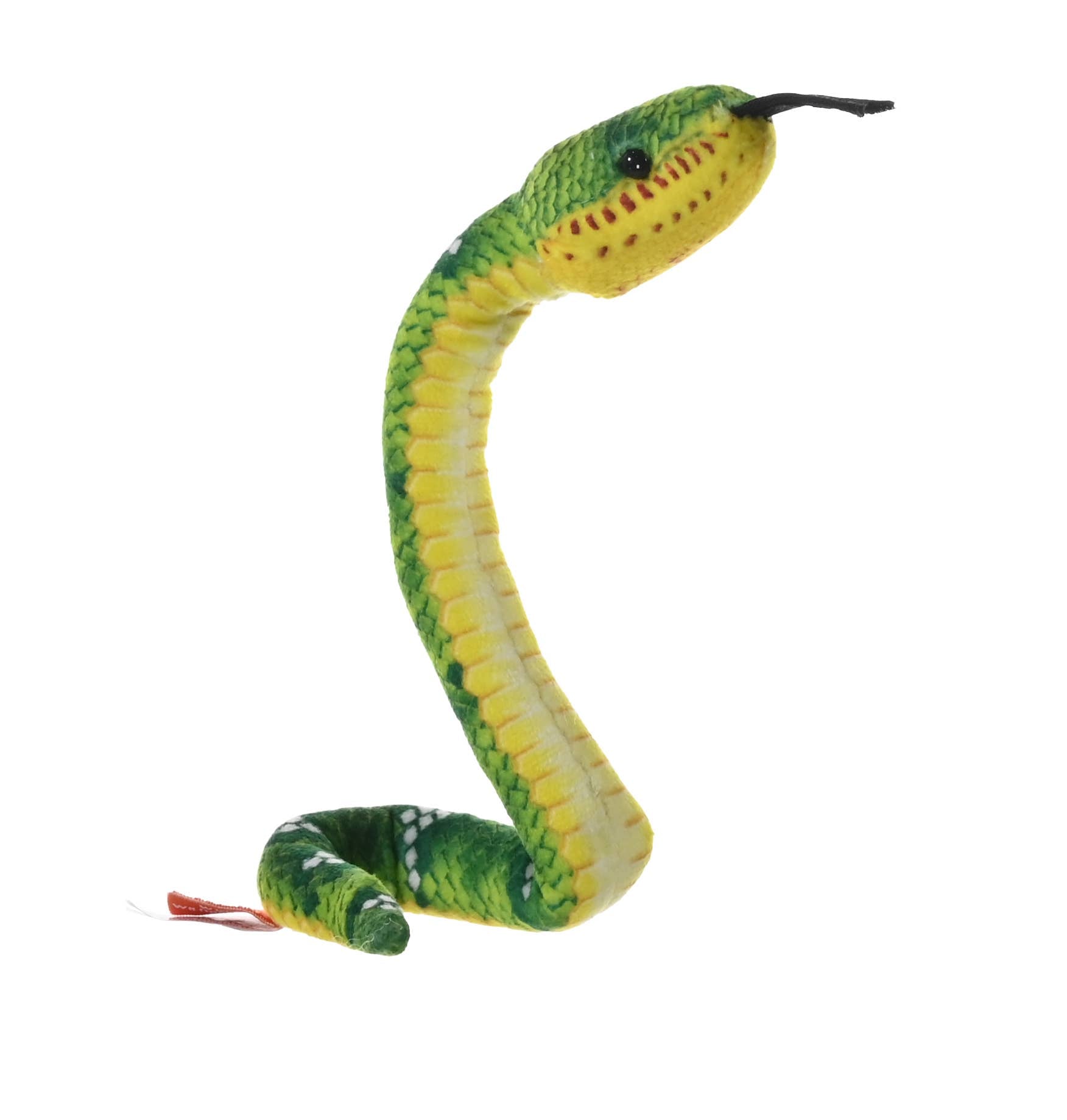 Wild Republic - Coilkins Emerald Tree Boa Stuffed Animal 12"