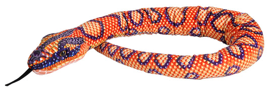 Wild Republic - Snake Rainbow Boa Scales Stuffed Animal 54"