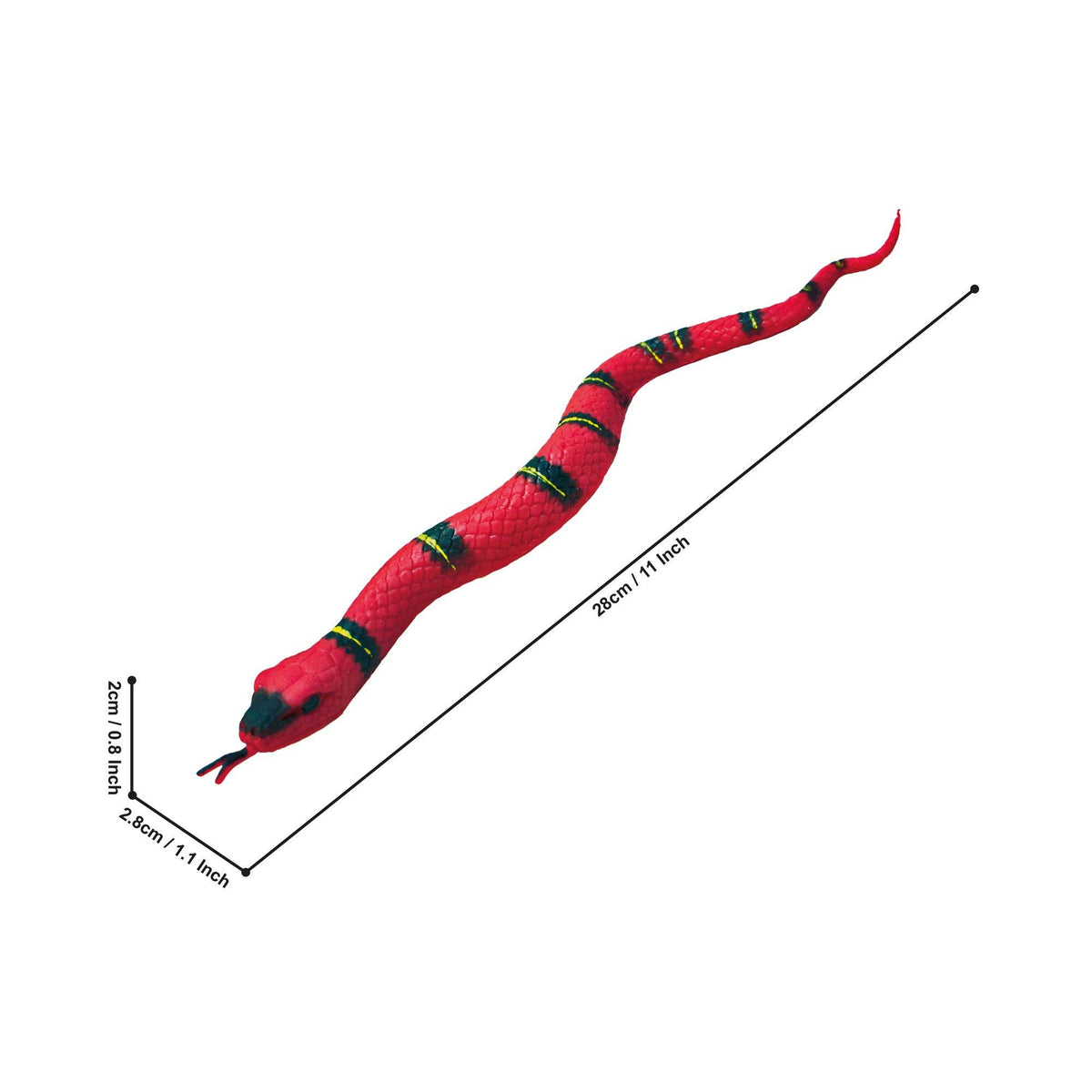 Deluxebase - Rep Pals - Snakes Stretchy Replica