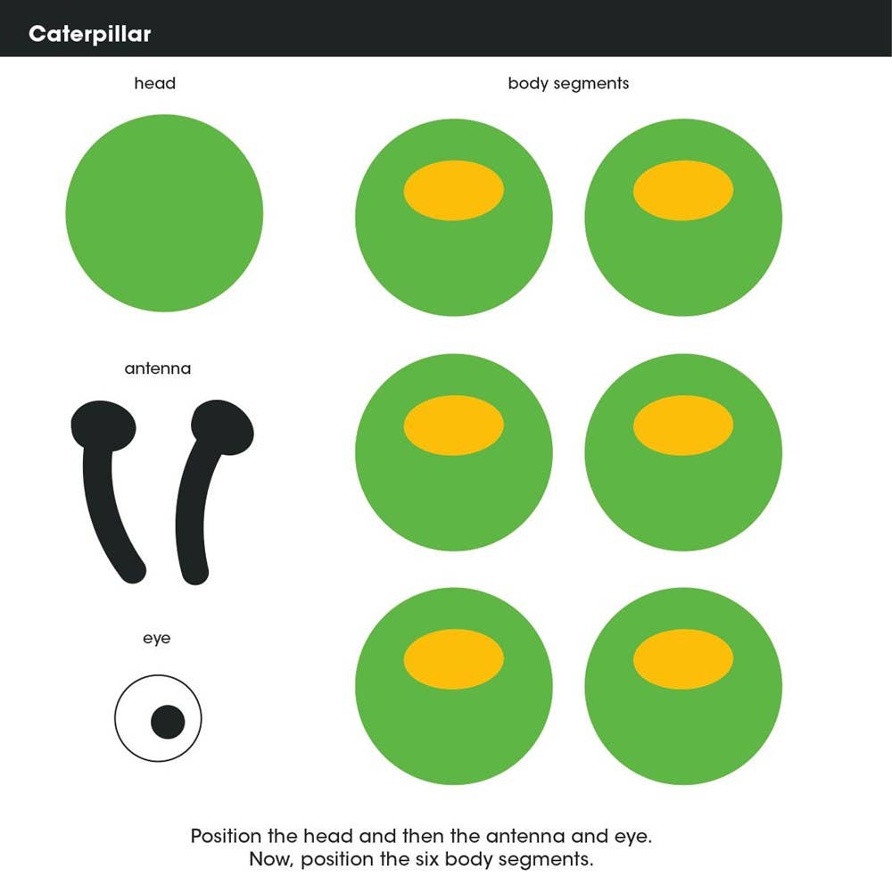 Sourcebooks - First Sticker Art: Creepy Crawlies (Create 20 Cute Insects)