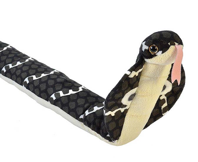 Wild Republic - Snake Hooded Cobra Stuffed Animal 54"