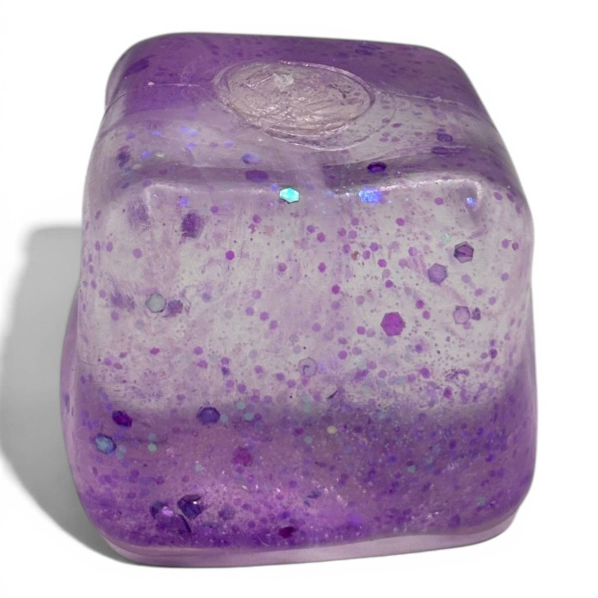 K & S WHOLESALE INC - Jumbo Stress Ball Cube – Glitter Gel Sensory Fidget Toy