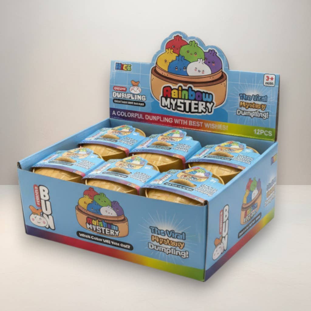 K & S WHOLESALE INC - Rainbow Mystery Dumplings  12ct Case