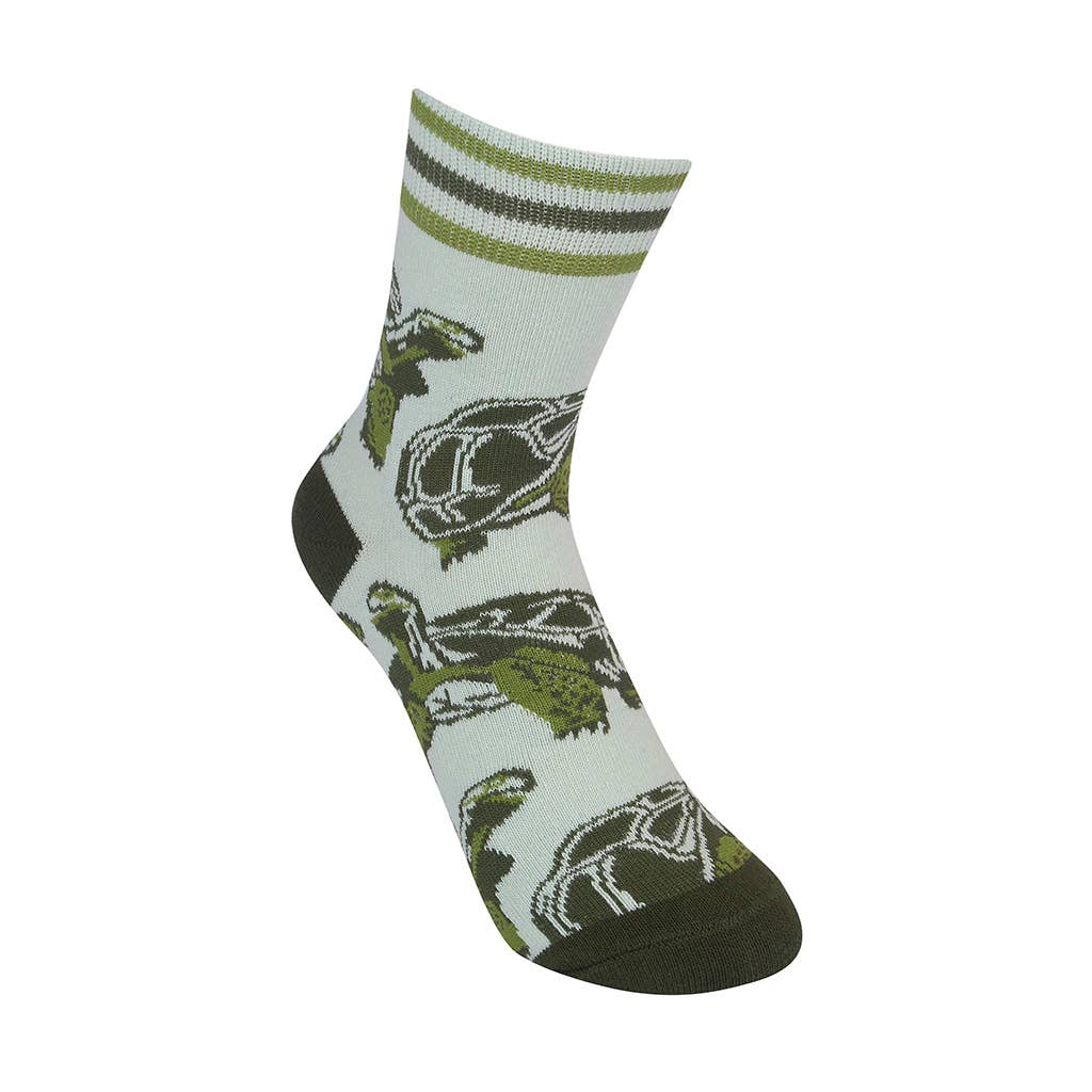 Tortoise Kid's Socks - | Funatic