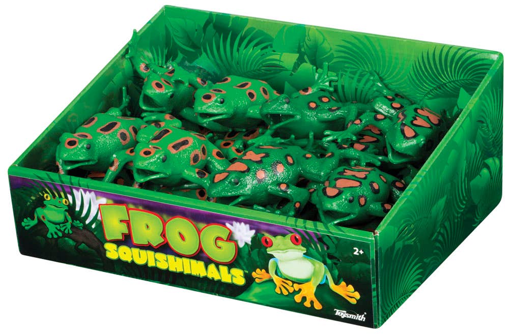 Toysmith - Frog Squishimals Squishy Toys