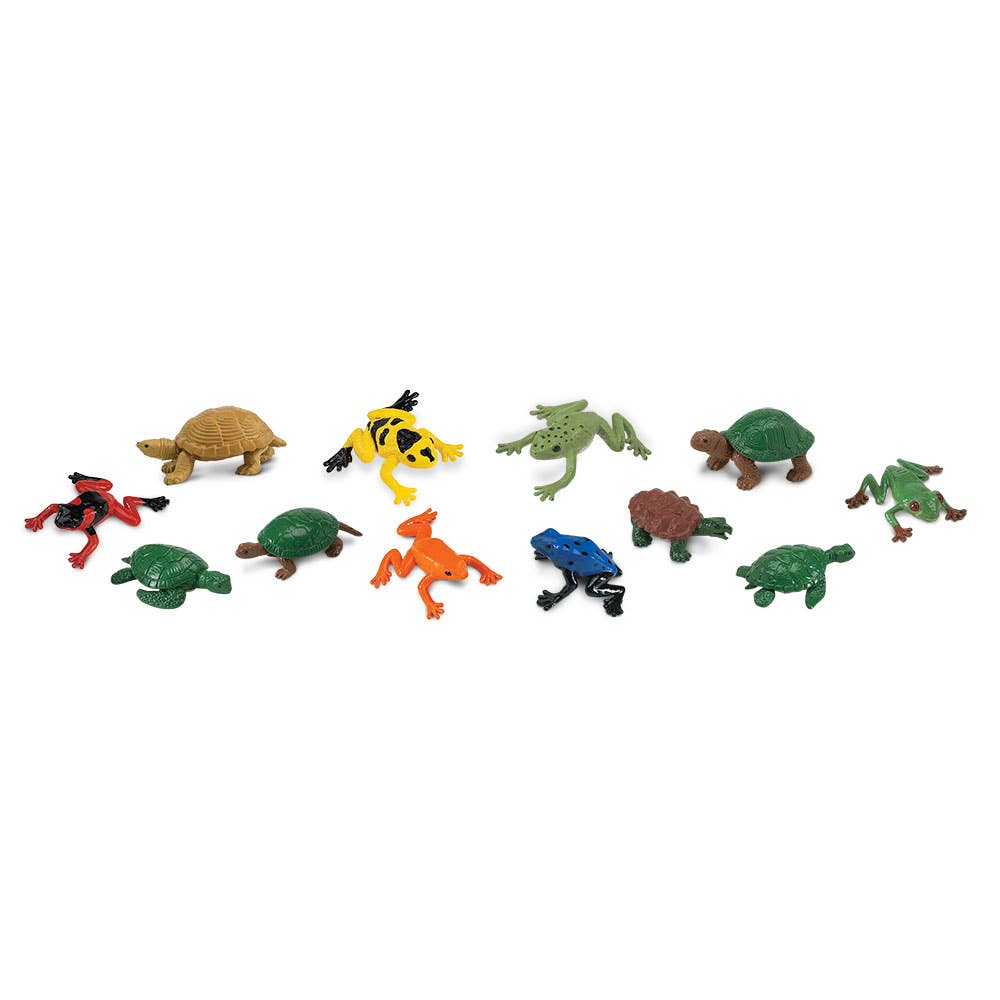 Safari Ltd. - Frogs & Turtles Bulk Bag - 760404