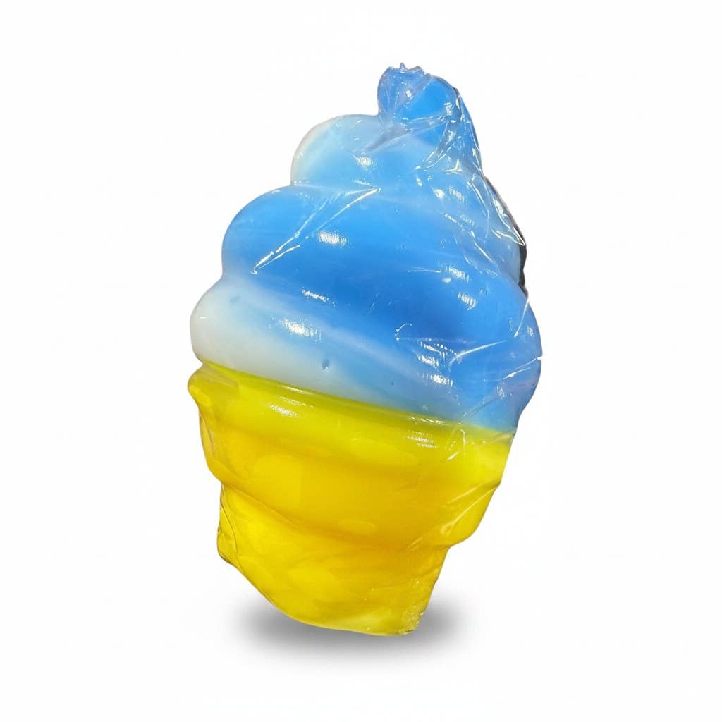 K & S WHOLESALE INC - Nice Cream Squishy Sensory Toy – Ice Cream Shape 12ct