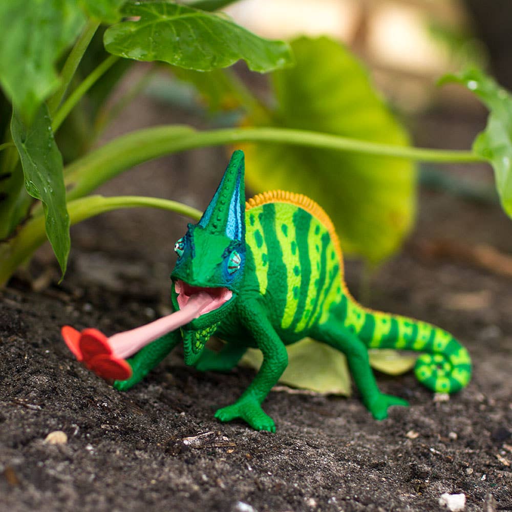 Veiled Chameleon Figurine Toy