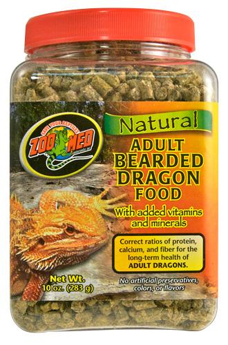 Zoo Med Bearded Dragon Adult Pellet 10 oz