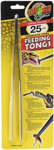 Zoo Med 10" Stainless Steel Feeding Tongs