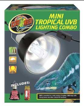 Zoo Med Mini Tropical UVB Lighting Combo