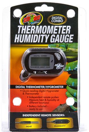 Zoo Med Digital Thermometer / Humidity Gauge