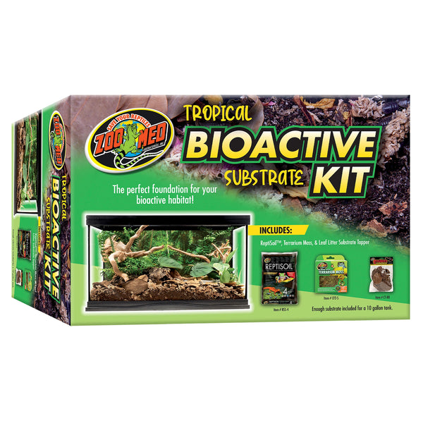 パラビオ セット Zoo Med Tropical Bioactive Substrate Kit