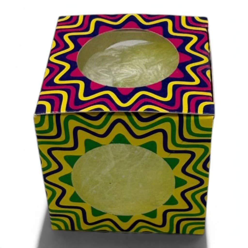 K & S WHOLESALE INC - Jumbo Stress Ball Cube – Glitter Gel Sensory Fidget Toy