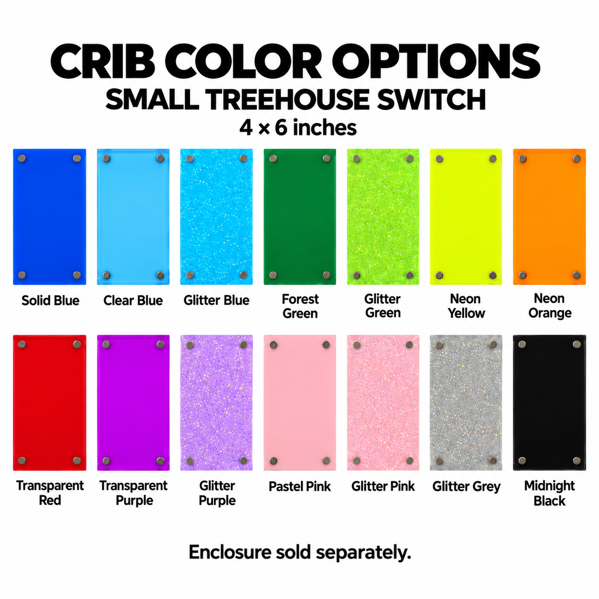 Acrylic Backgrounds for 335 Treehouse Switch Mini- Background only