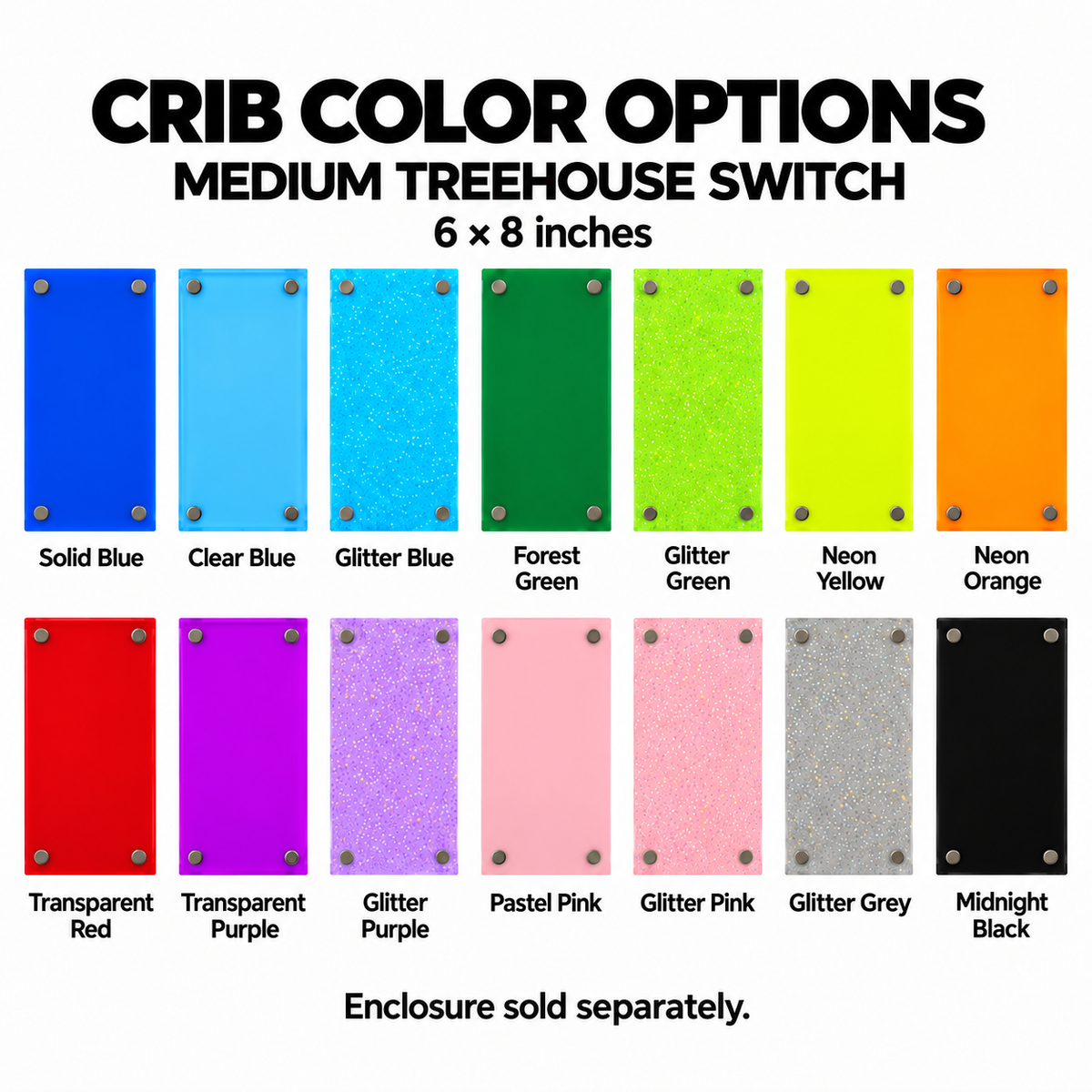 Acrylic Backgrounds For 8812 Large Treehouse Switch (Background Only)
