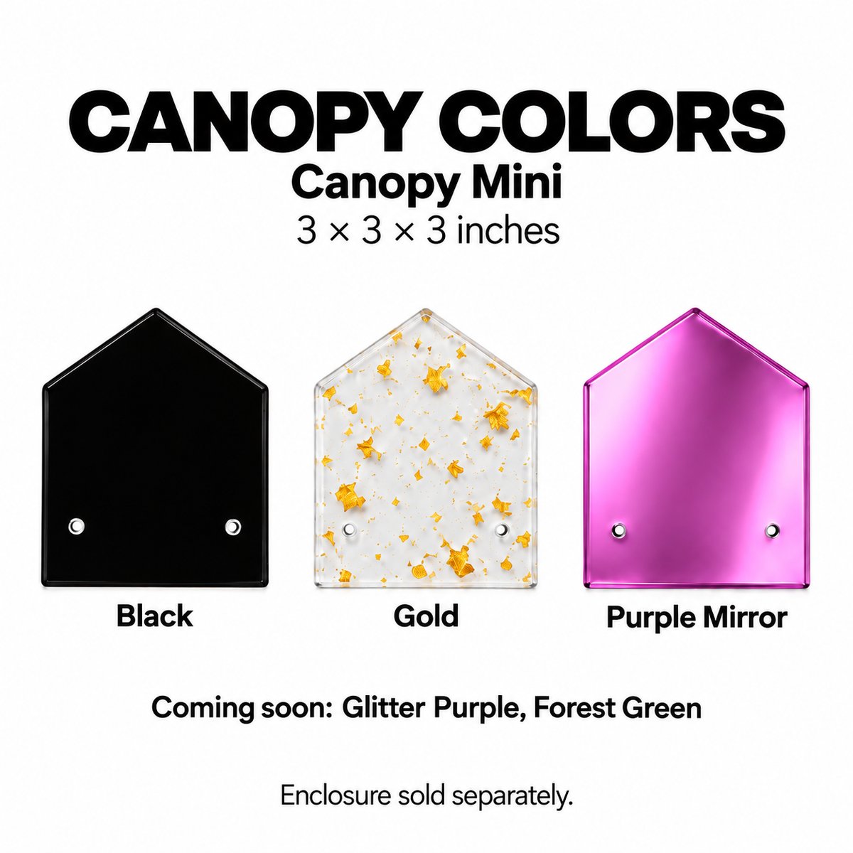 Acrylic Backgrounds for 333 Canopy Mini Background only