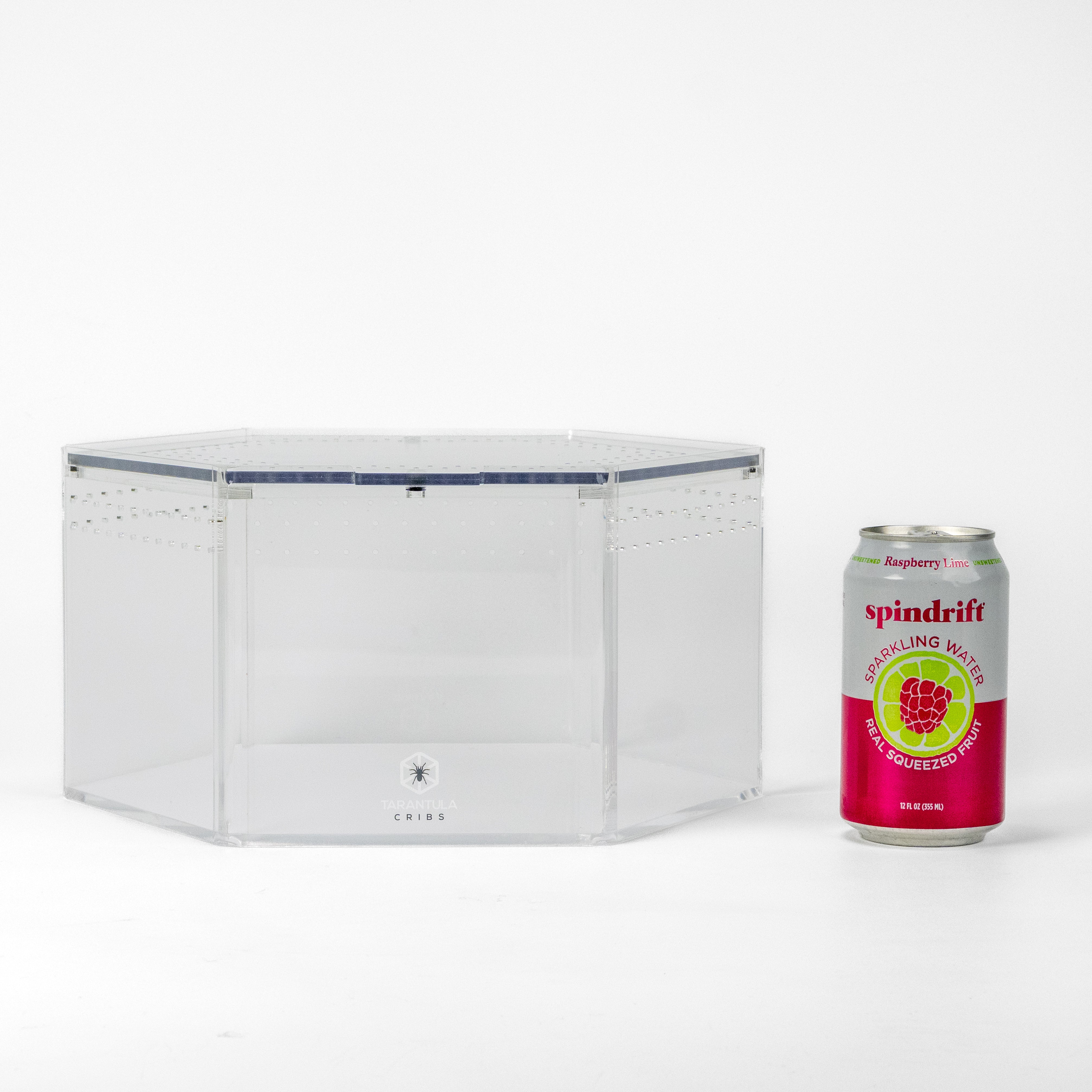 Terrestrial Hex™ Large – Hexagonal Tarantula Enclosure (12"x6")