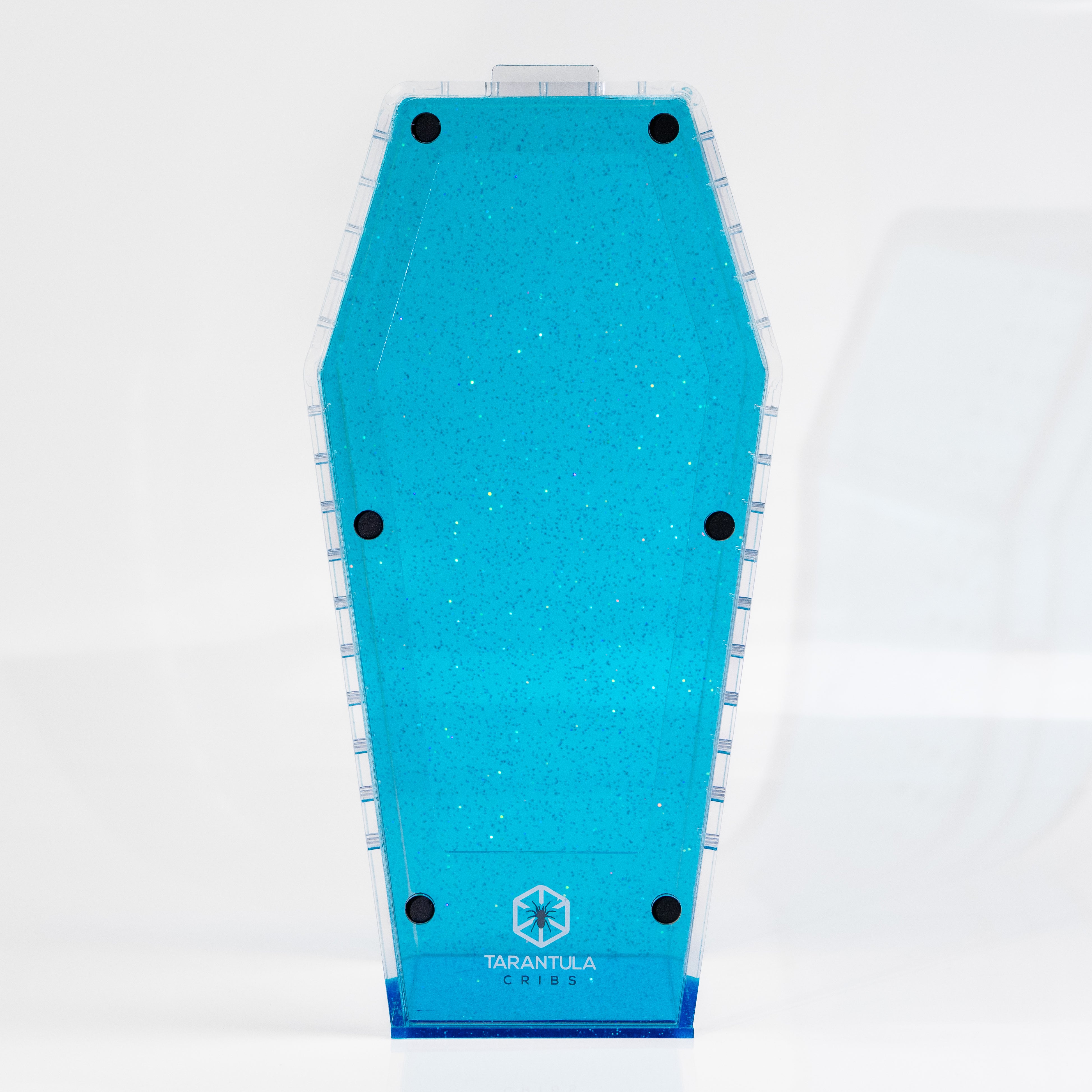 Coffin Crib - Medium- Glitter Blue