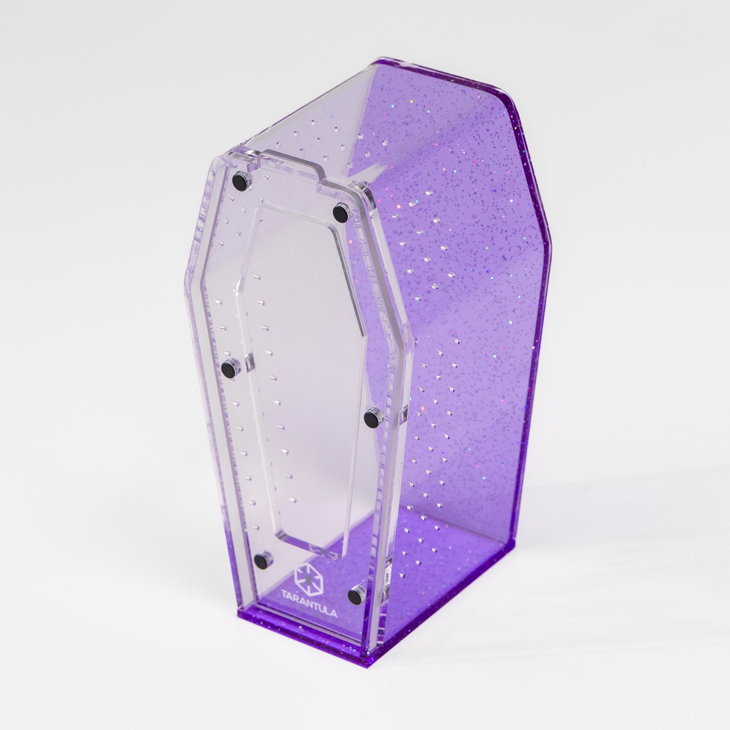 Coffin Crib Mini - Glitter Purple