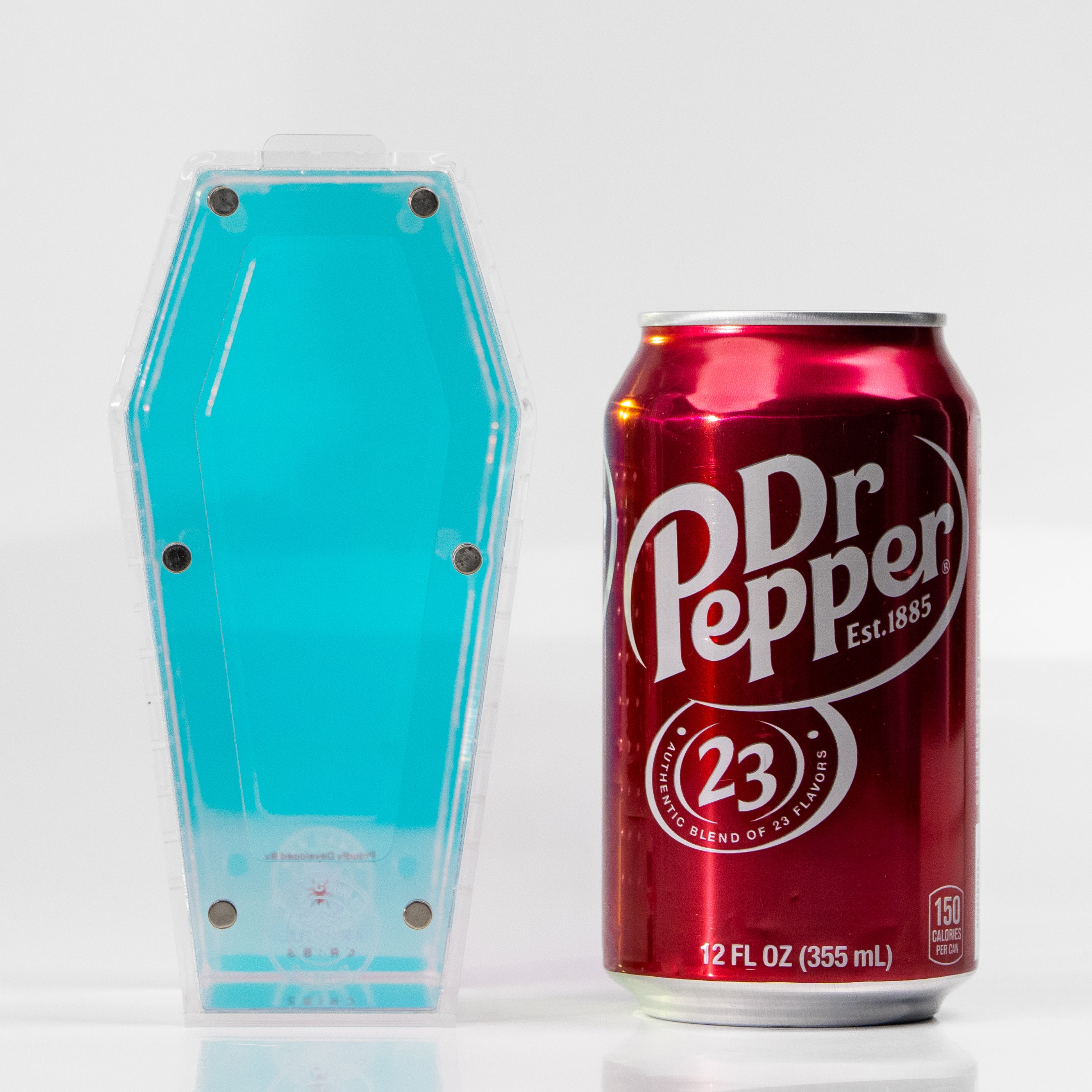 "Web Candy" Iridescent Coffin Crib Mini