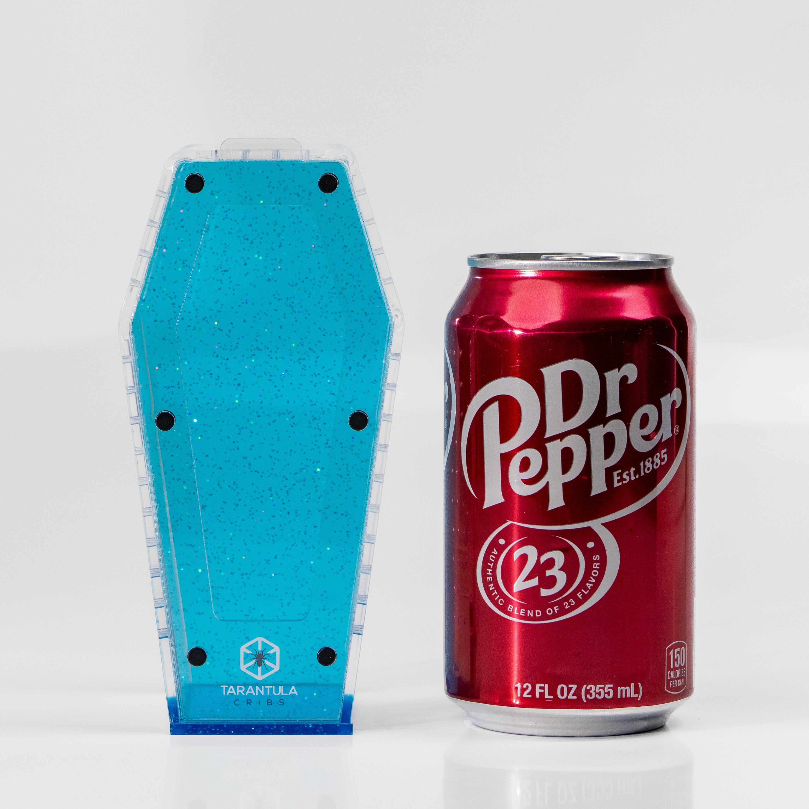 Coffin Crib Mini- Glitter Blue