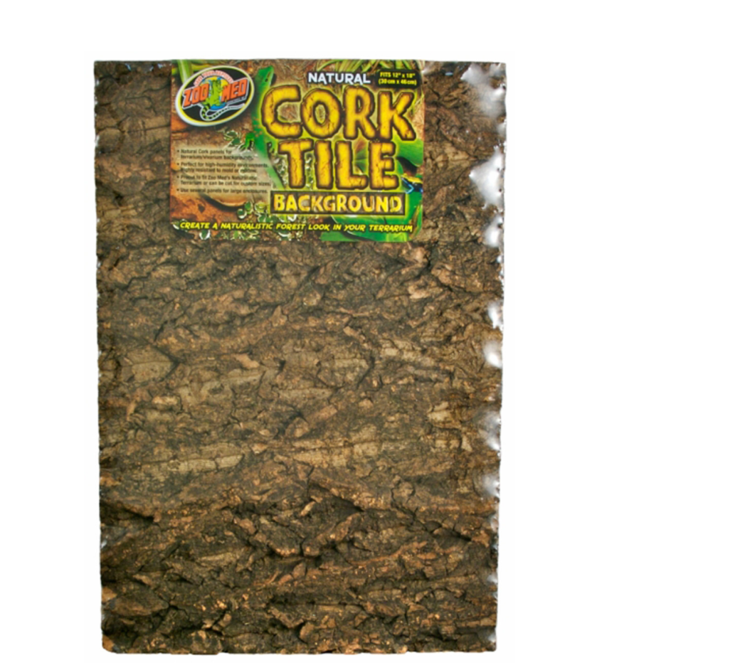 Zoo Med Cork Tile Background Medium 12 x 18