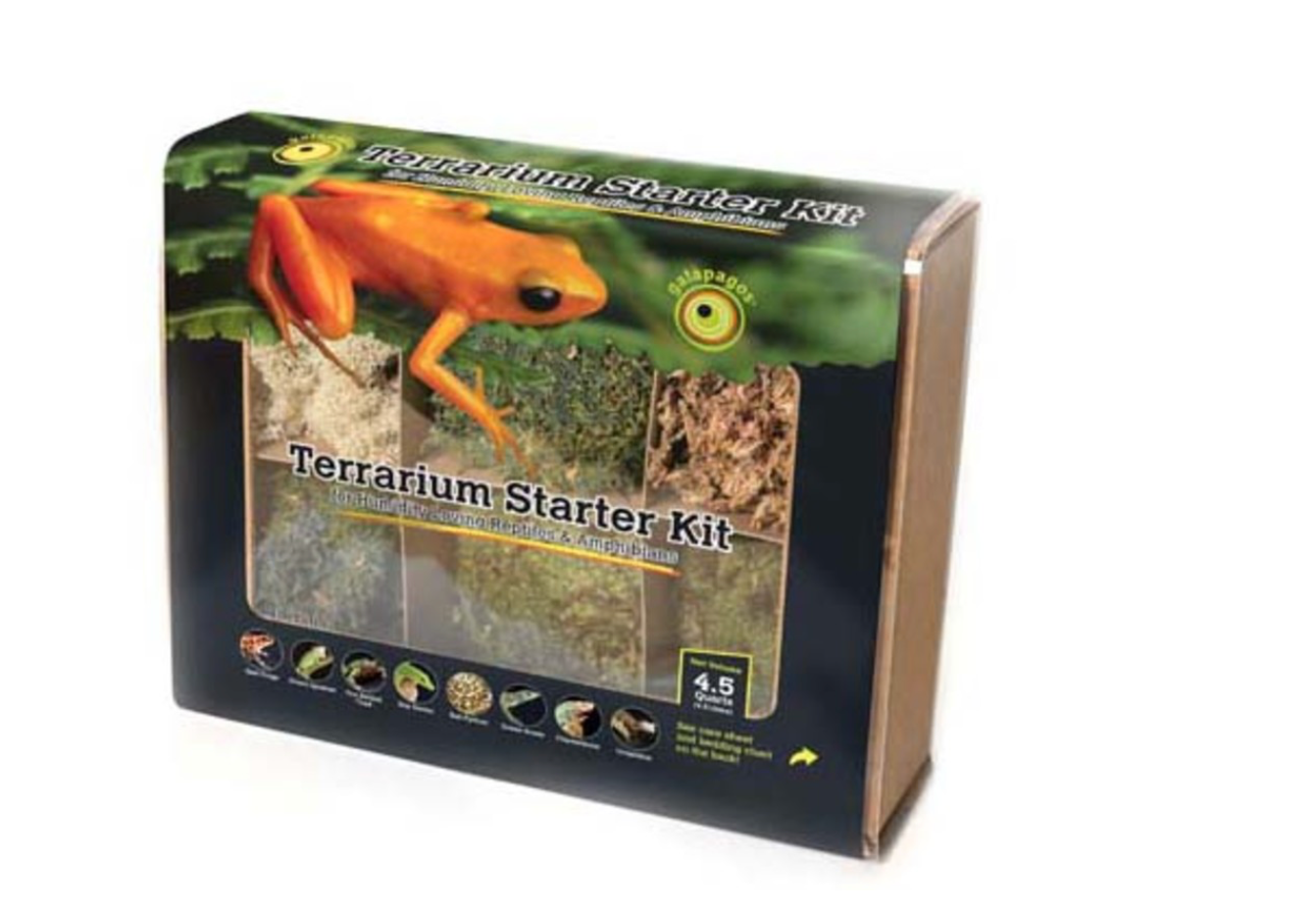 Galapagos Terrarium Starter Kit Humid Environment Box 4.5q