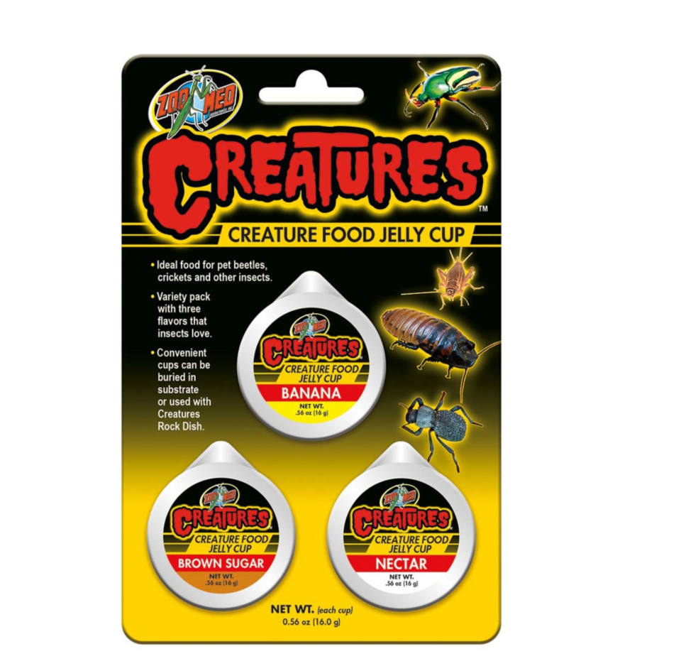 Zoo Med Creatures Food Jelly Cup 3pc