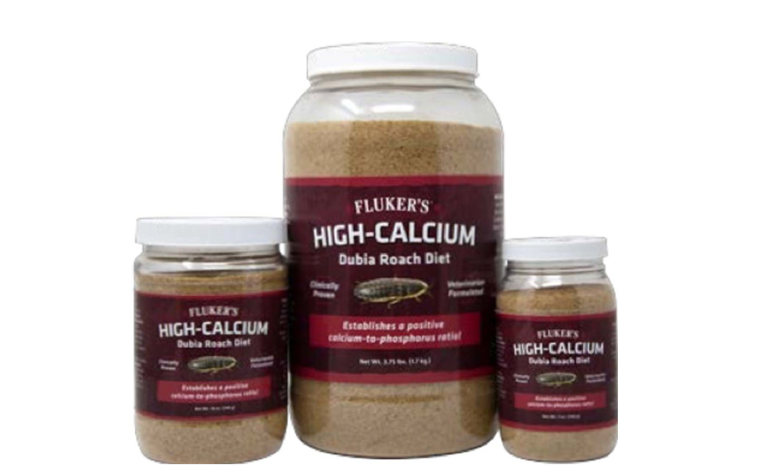 Fluker's High Calcium Dubia Roach Diet 14 oz