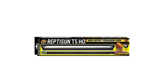 Zoo Med ReptiSun T5 High Output Light Hood with 10.0 UVB Lamp 30in