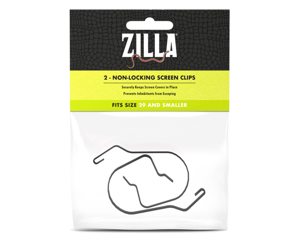 Zilla Non-locking Screen Clips 1ea/SMall