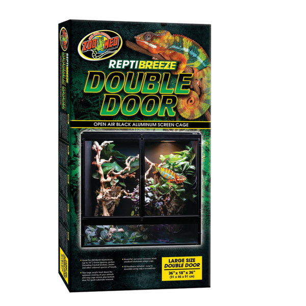【絶版激レア ラスト1個】52 Zoo 2種セット Zoo Med ReptiBreeze Double Door 36x18x18in