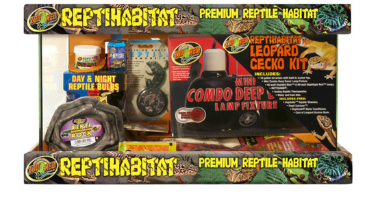 Zoo Med ReptiHabitat Leopard Gecko Kit 10gal