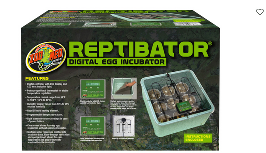 Zoo Med Reptibator Digital Egg Incubator 55watt