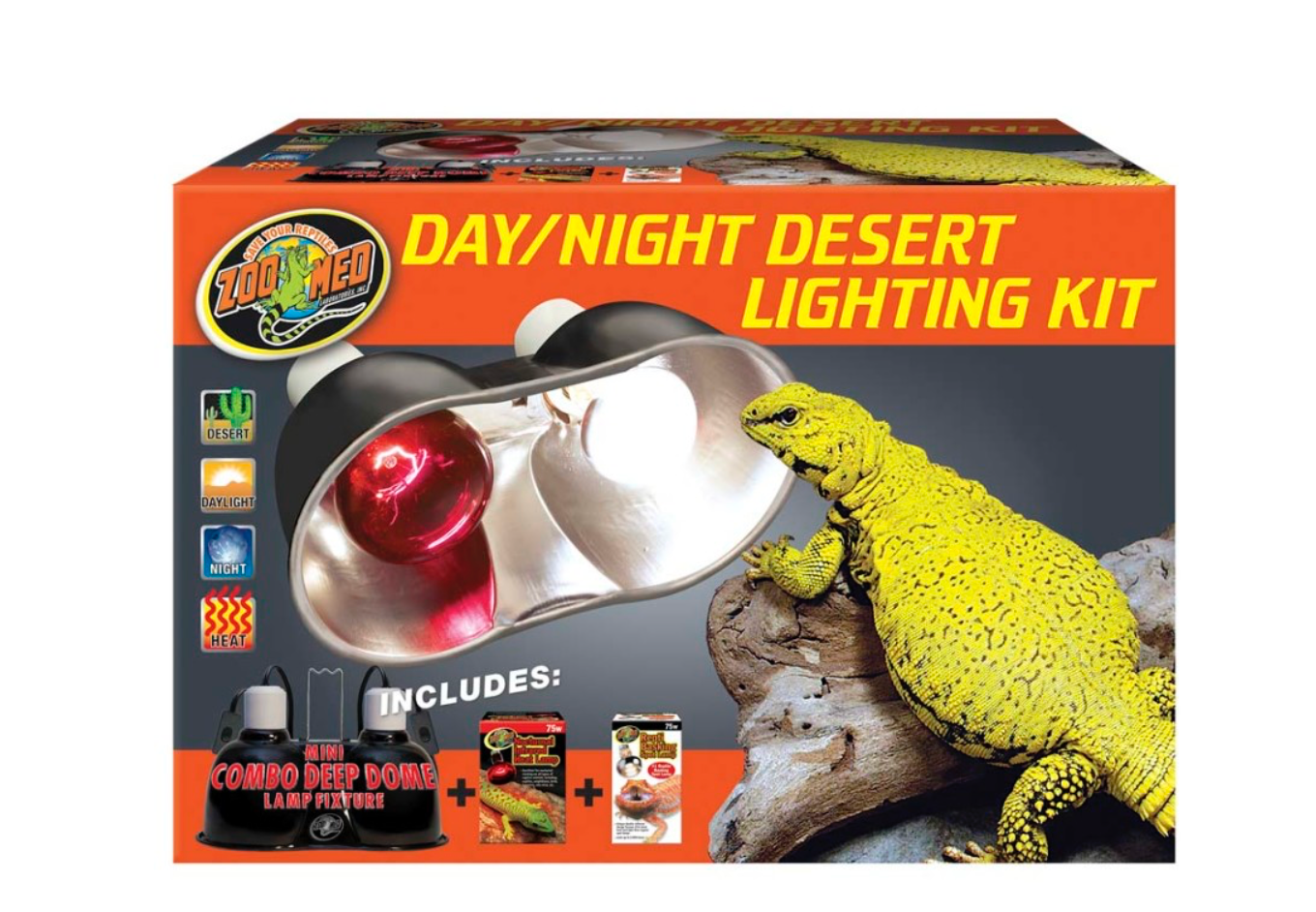 Zoo Med Day/Night Desert Lighting Kit