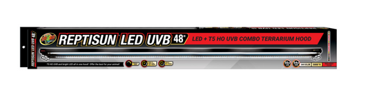 Zoo Med Reptisun LED UVB Combo Terrarium Hood 48in