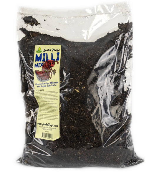Josh's Frogs Milli Mix Calcium Enriched Millipede and Isopod Substrate (10 quart)