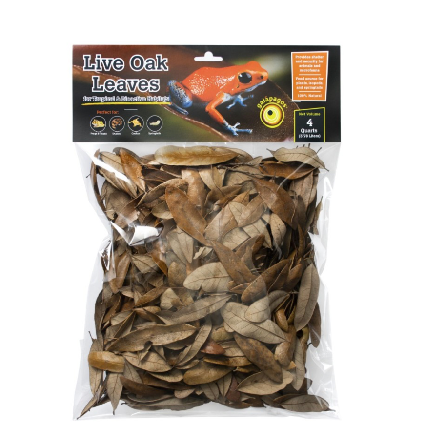 Galapagos Natural Live Oak Leaves Litter 4qt