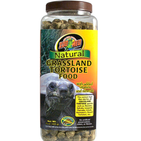 Zoo Med Natural Grassland Tortoise Food 15oz Zoo Med Natural Grassland Tortoise Food 15oz