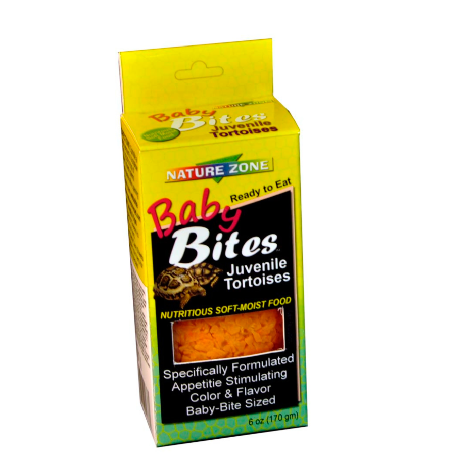 Nature Zone Baby Bite Tortoise Food 6oz